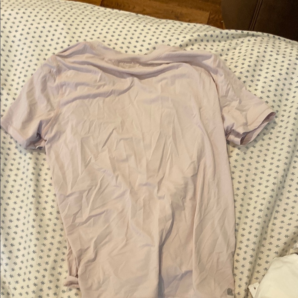 Pink Short Sleeve Tee Relaxed Fit